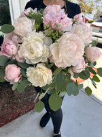 Pink Peony Vase