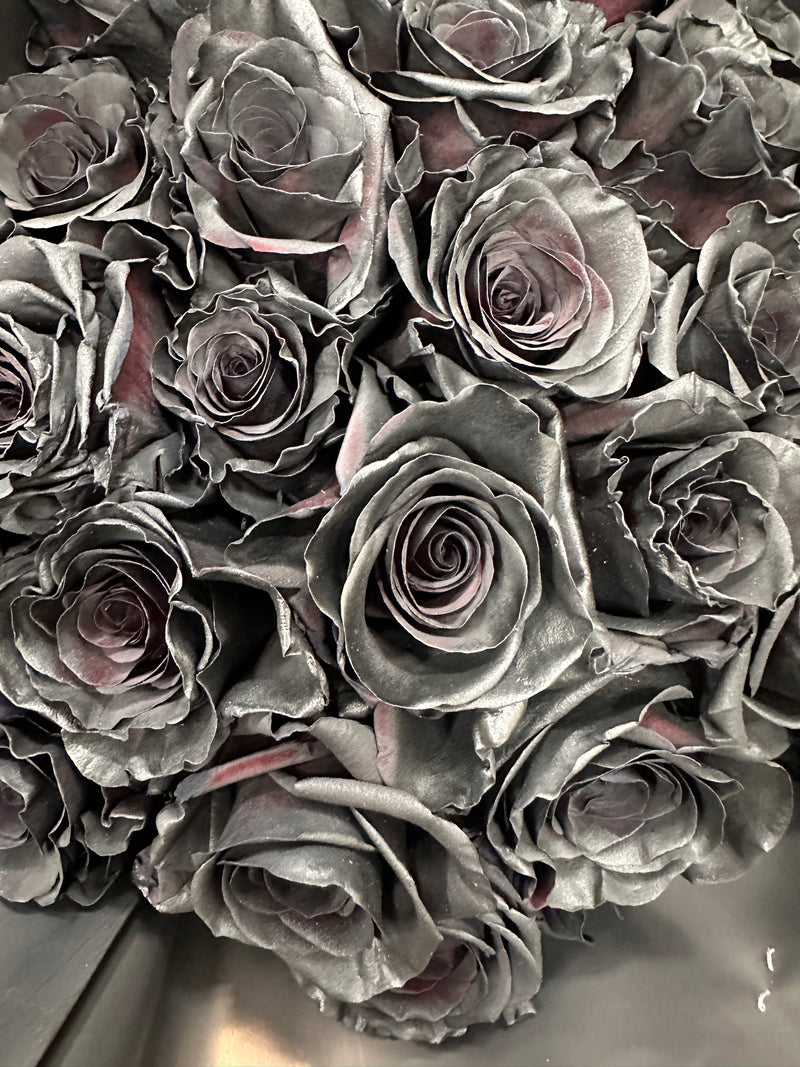 Black Rose Bouquet