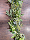 Olive Branches w/Eucalyptus Garland Per FT